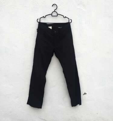 black cotton pants agnès b. x Dolmen