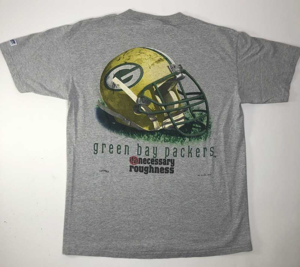 Vintage 1995 Green Bay Packers NFL Football Logo 7 Men's Size L/XL Shadow  Shirt