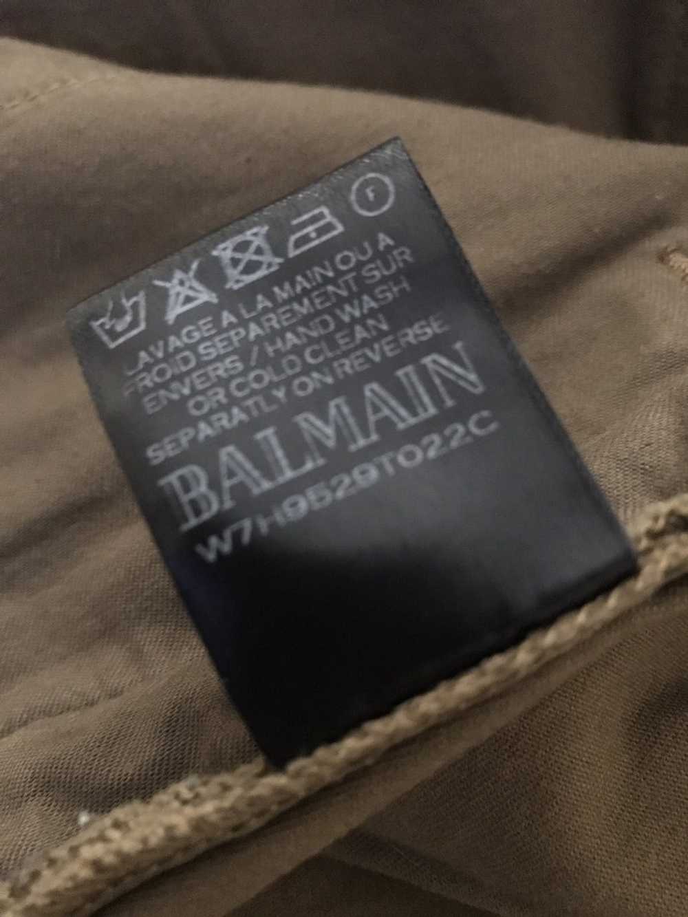 Balmain Balmain Distress army fatigue pants - image 6
