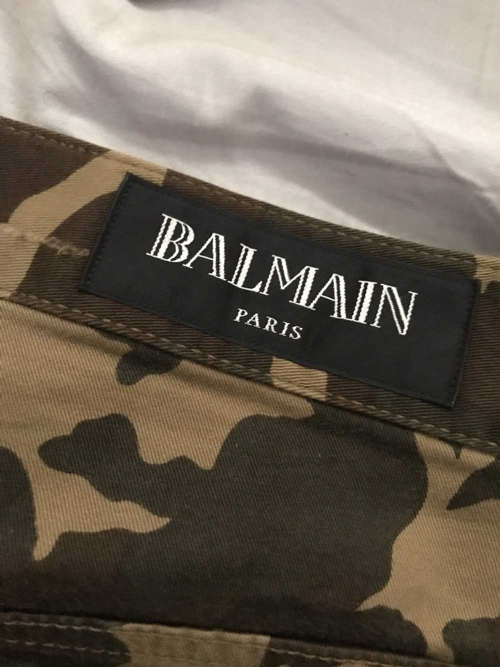 Balmain Balmain Distress army fatigue pants - image 8