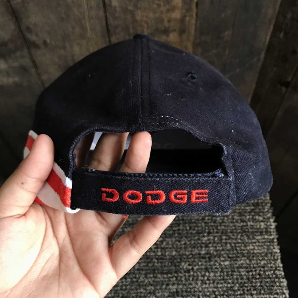 Racing × Vintage Vintage Racing Dodge USA Dad Hat - image 5