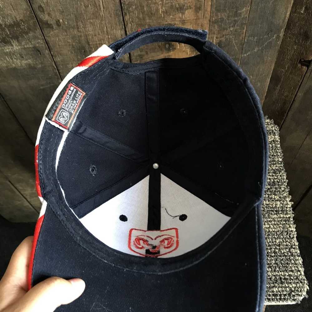 Racing × Vintage Vintage Racing Dodge USA Dad Hat - image 6