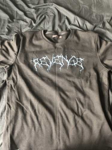 Revenge Lightning Logo Black Tee