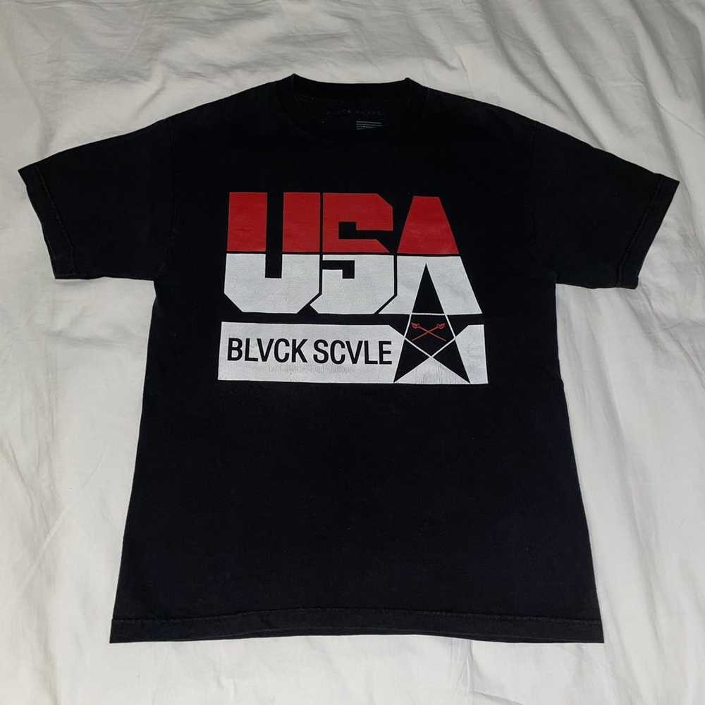 Asap Rocky × Black Scale USA Black Scale T-shirt - image 1