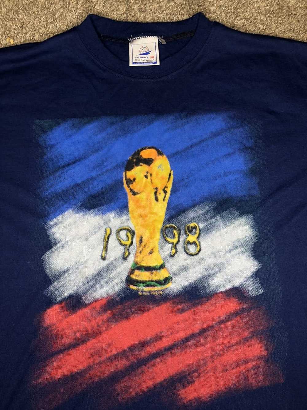 Fifa World Cup × Vintage 1998 World Cup France Tee - image 2