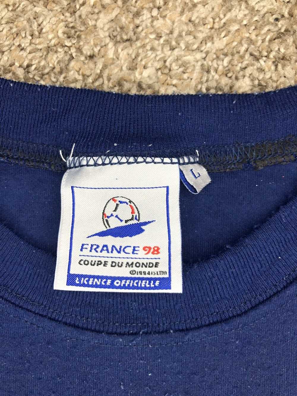 Fifa World Cup × Vintage 1998 World Cup France Tee - image 3
