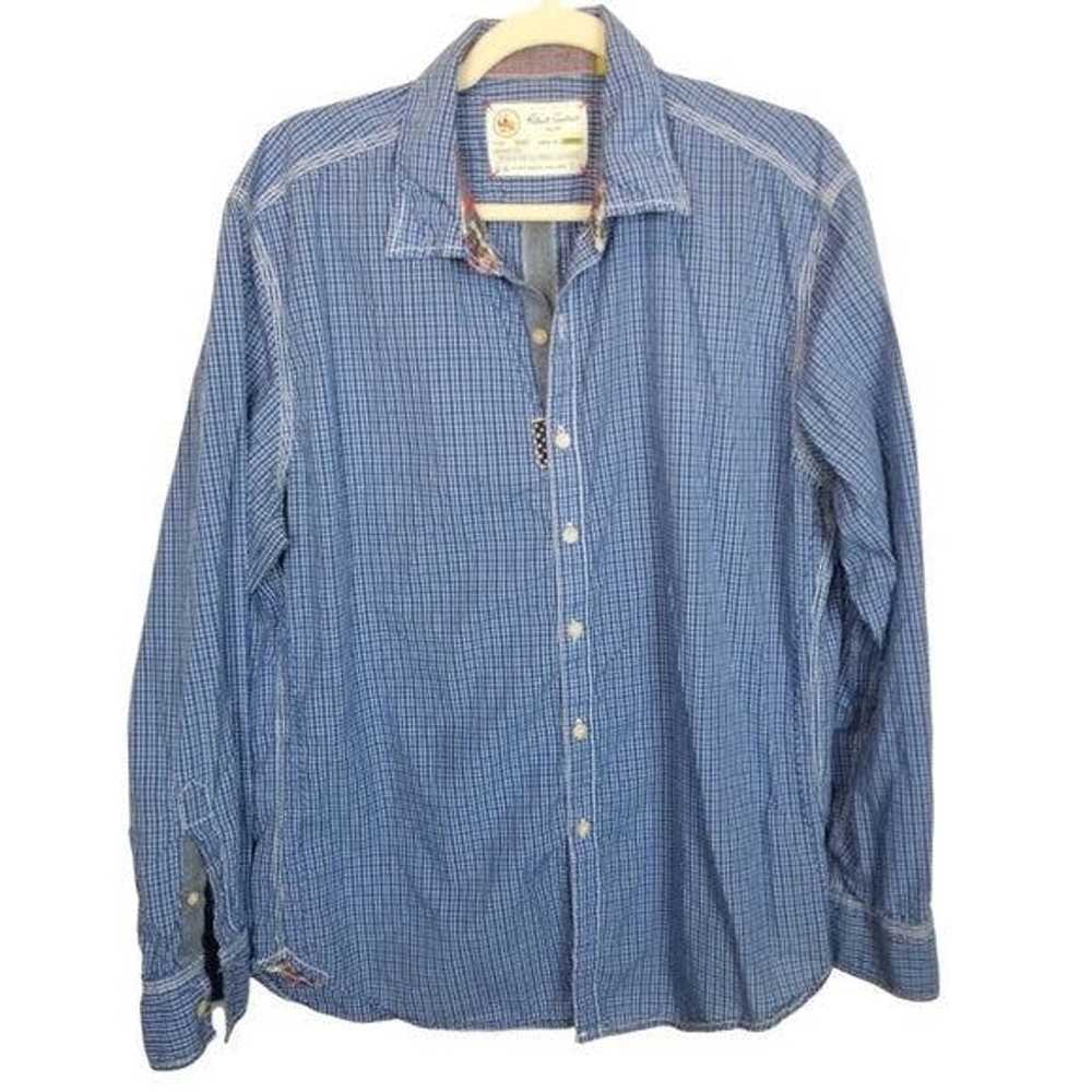 Robert Graham Robert Graham Mens SZ X-Large Blue … - image 1