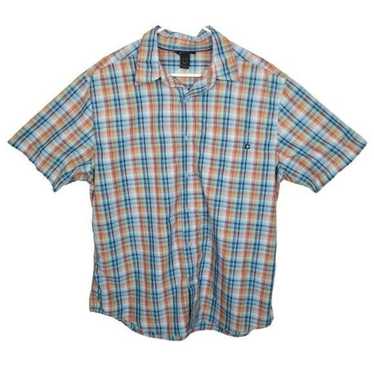 Marmot Marmot Men's X-Large Blue Plaid Casual Butt