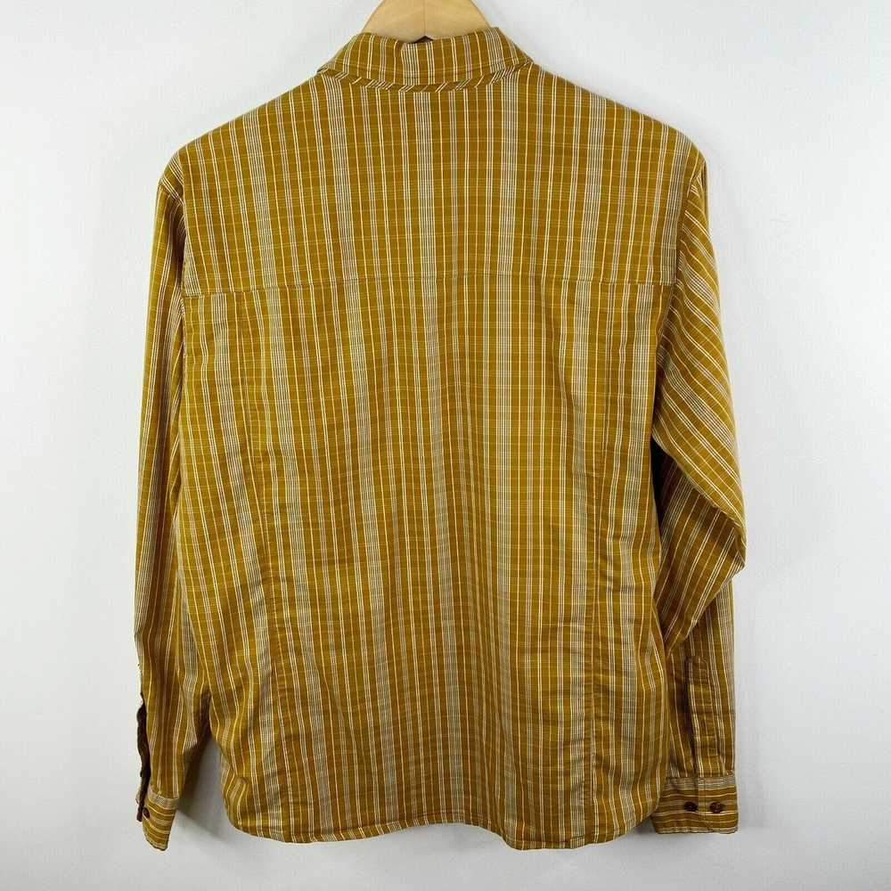 Arc'Teryx Arcteryx Brown Gold Check Plaid Long Sl… - image 4