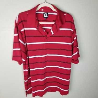 Footjoy FootJoy FJ Men's Medium Red Striped Short 