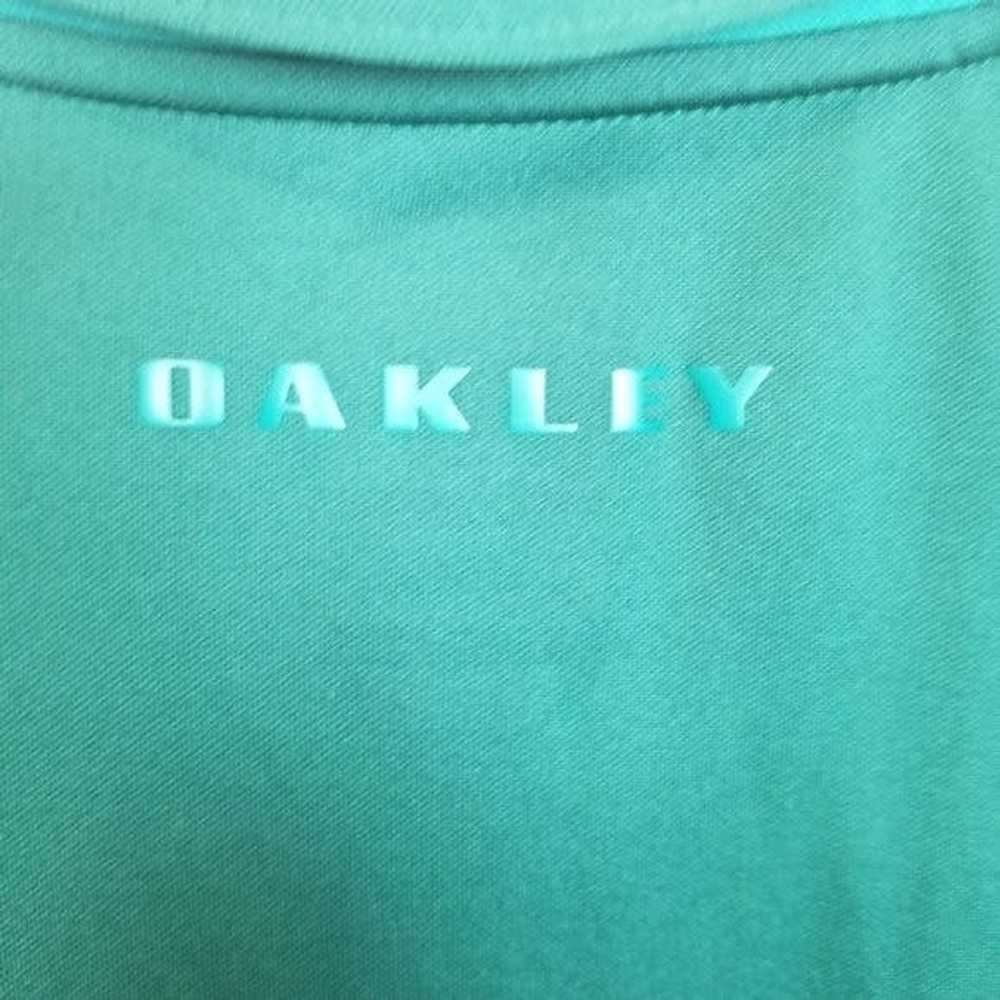 Oakley Oakley Mens 2XL Green Polo Shirt Regular F… - image 7