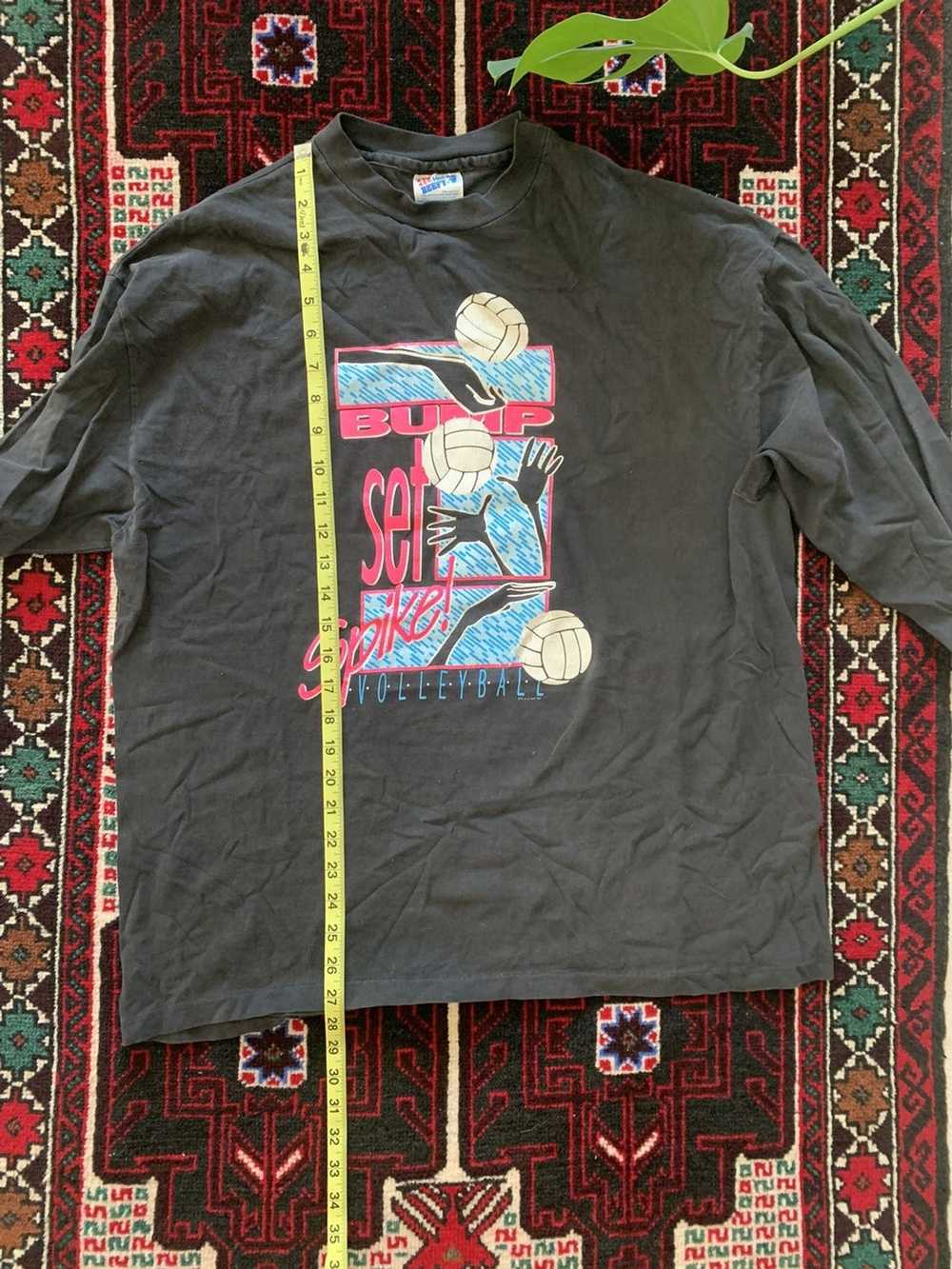 Vintage Vintage Hanes Heavyweight Volleyball shirt - image 3