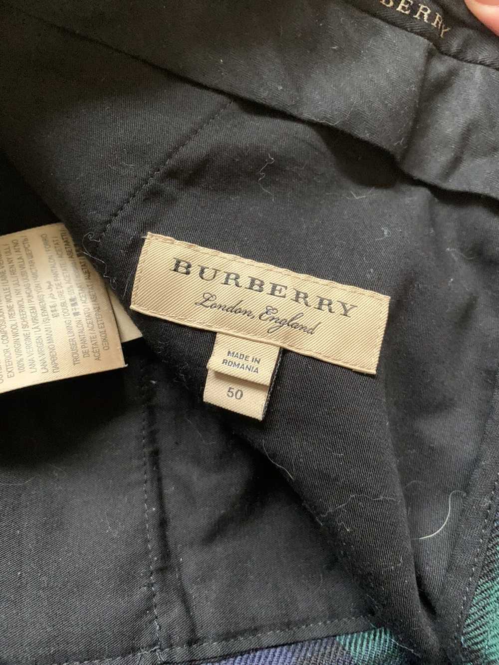 Burberry Burberry Checkered Wool Pants - image 3