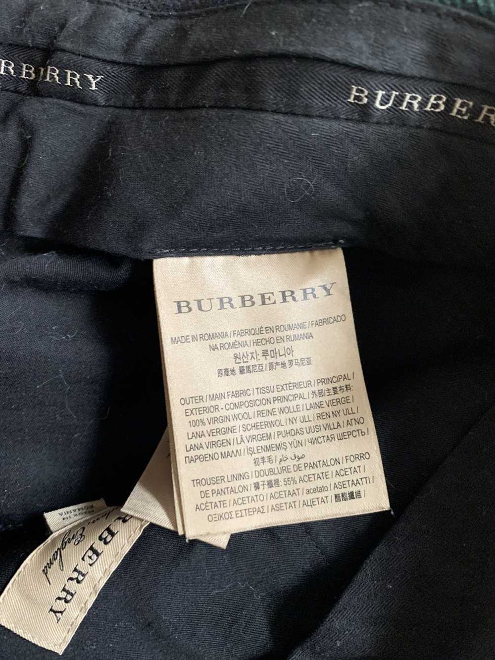 Burberry Burberry Checkered Wool Pants - image 4