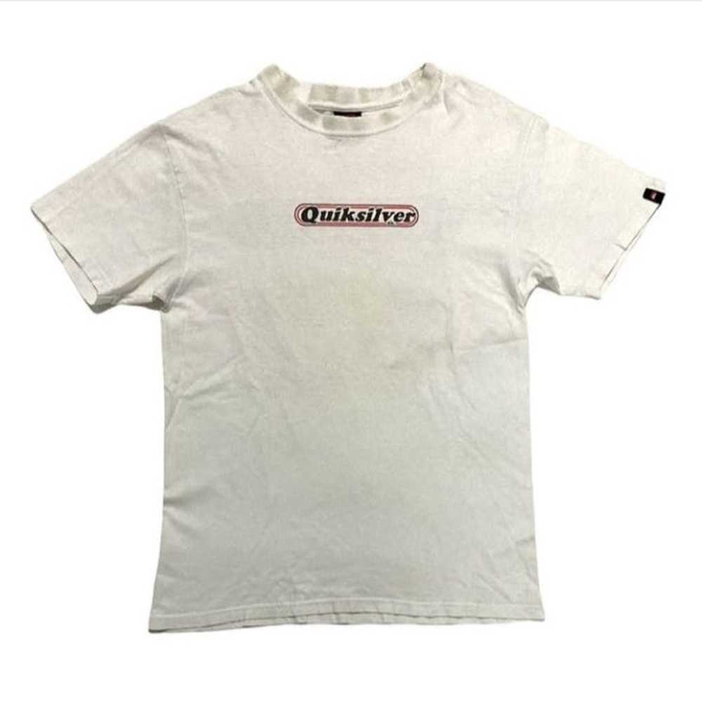 Quicksilver 90s Quicksilver Basic Logo Tee - Gem