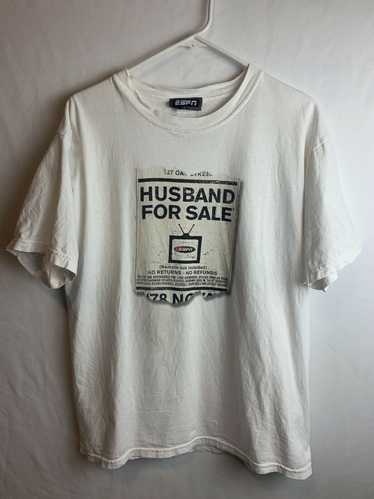 Other Vintage ESPN Husband For Sale White T-Shirt