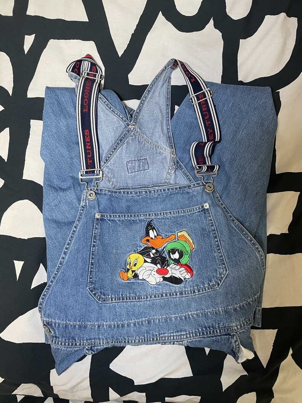 Vintage Vintage Looney Tunes Overalls coveralls T… - image 1