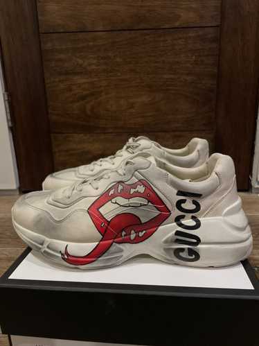 Gucci Gucci Rhyton sneaker with Mouth Print