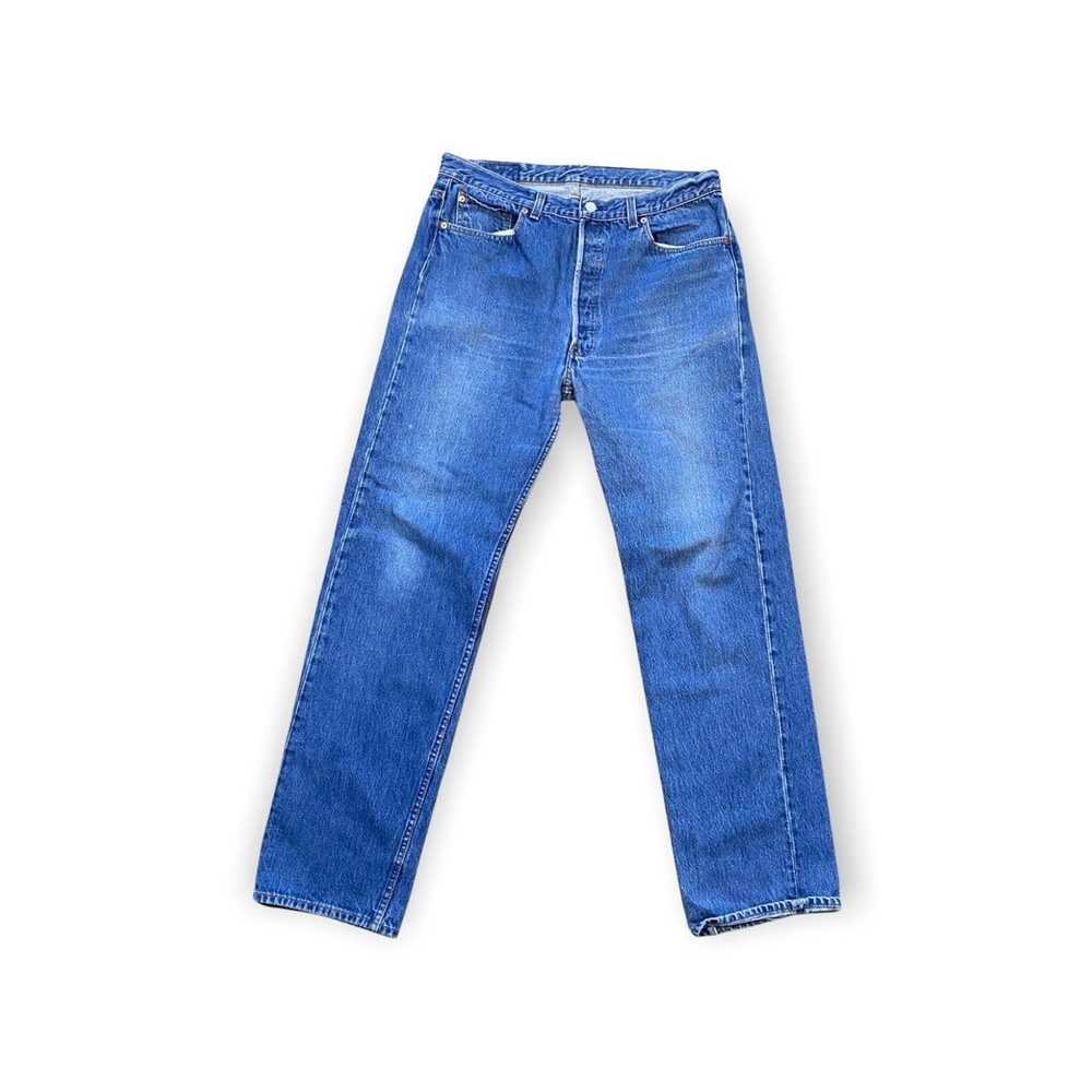 Levi's × Vintage 90s 501 xx levis denim jeans - image 1