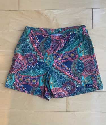 Noah Rare Noah “Crazy Paisley” Nylon Shorts, size… - image 1