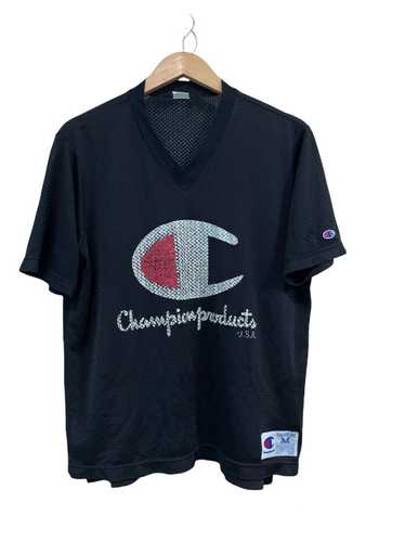 Champion × Vintage Vintage Champion V Neck Bip Je… - image 1