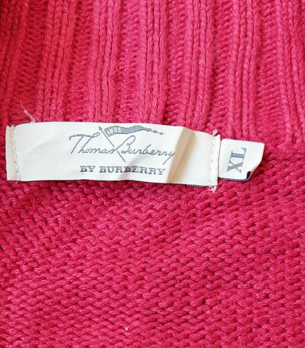 Burberry Thomas Burberrys Sweatshirt Red Size XL - image 2