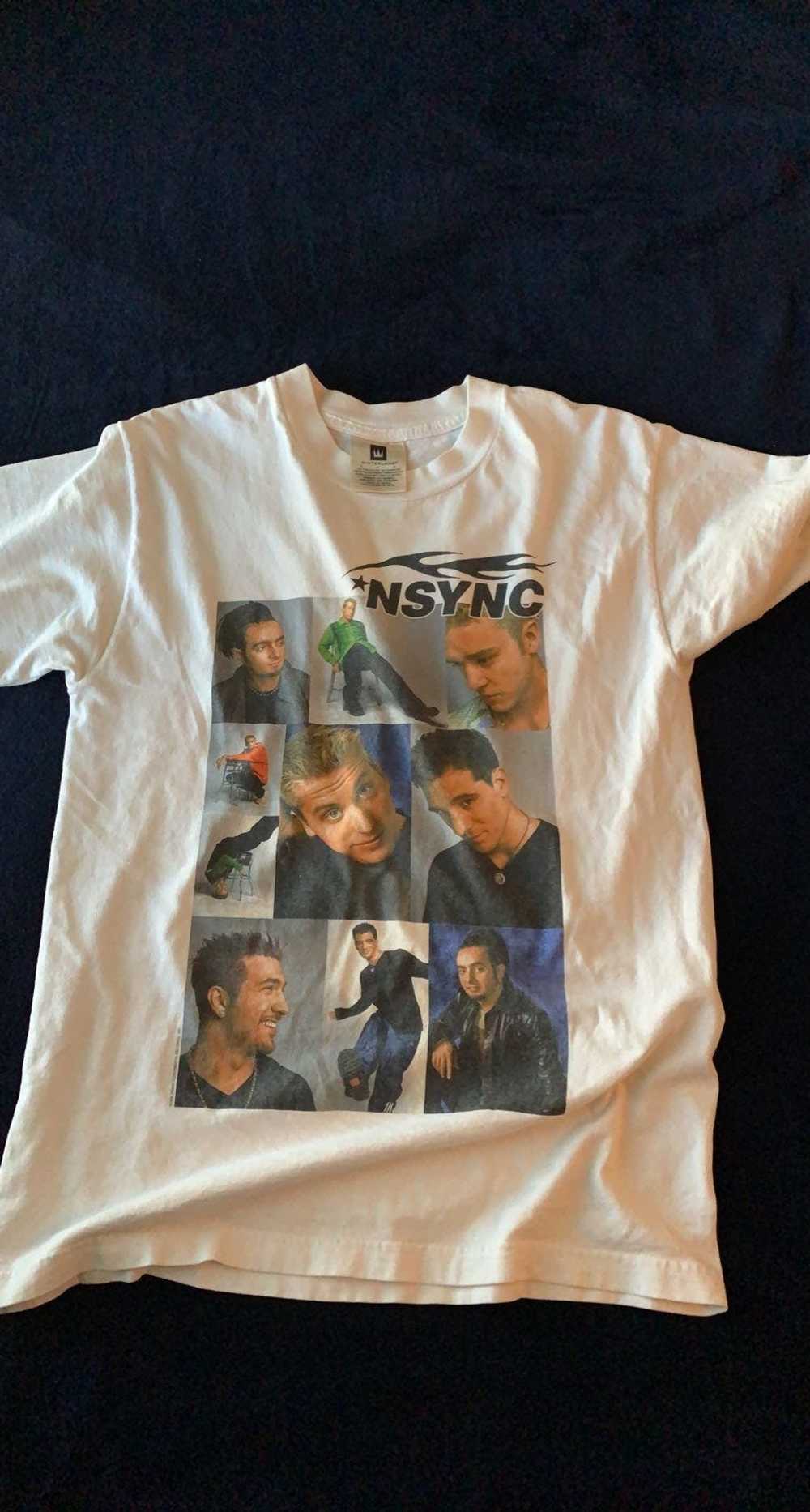 Vintage nsync 1999 tour tshirt - image 1