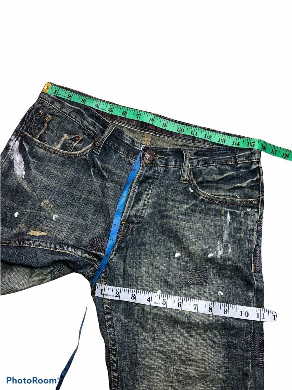 Distressed Denim × Ruehl No. 925 Distressed Paint… - image 10