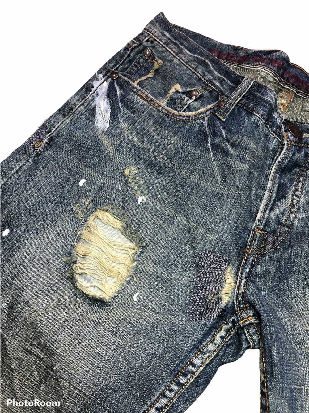 Distressed Denim × Ruehl No. 925 Distressed Paint… - image 6