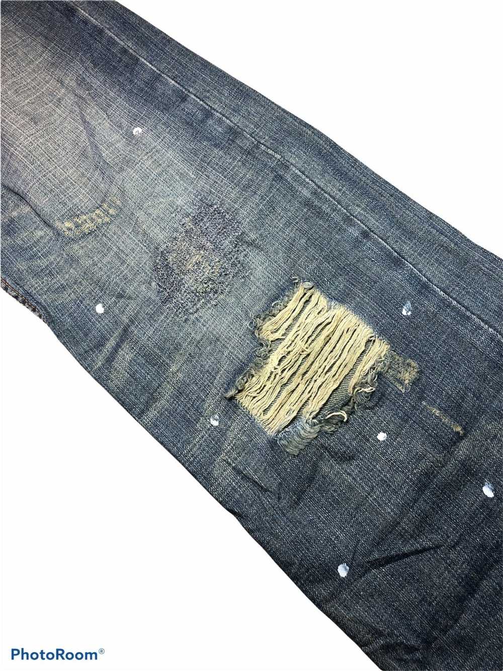 Distressed Denim × Ruehl No. 925 Distressed Paint… - image 9