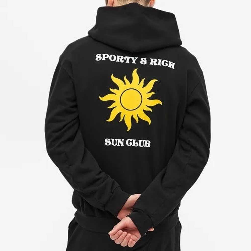 Sporty & Rich SPORTY & RICH S&R SUN CLUB HOODY SZ… - image 1