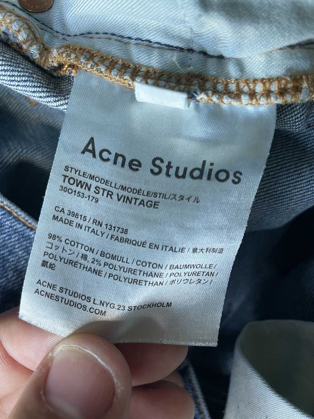 Acne Studios Acne Studios Town STR Vintage Jeans - image 4
