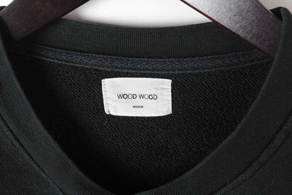 Wood Wood authentic WOOD WOOD sweatshirt Black Si… - image 6