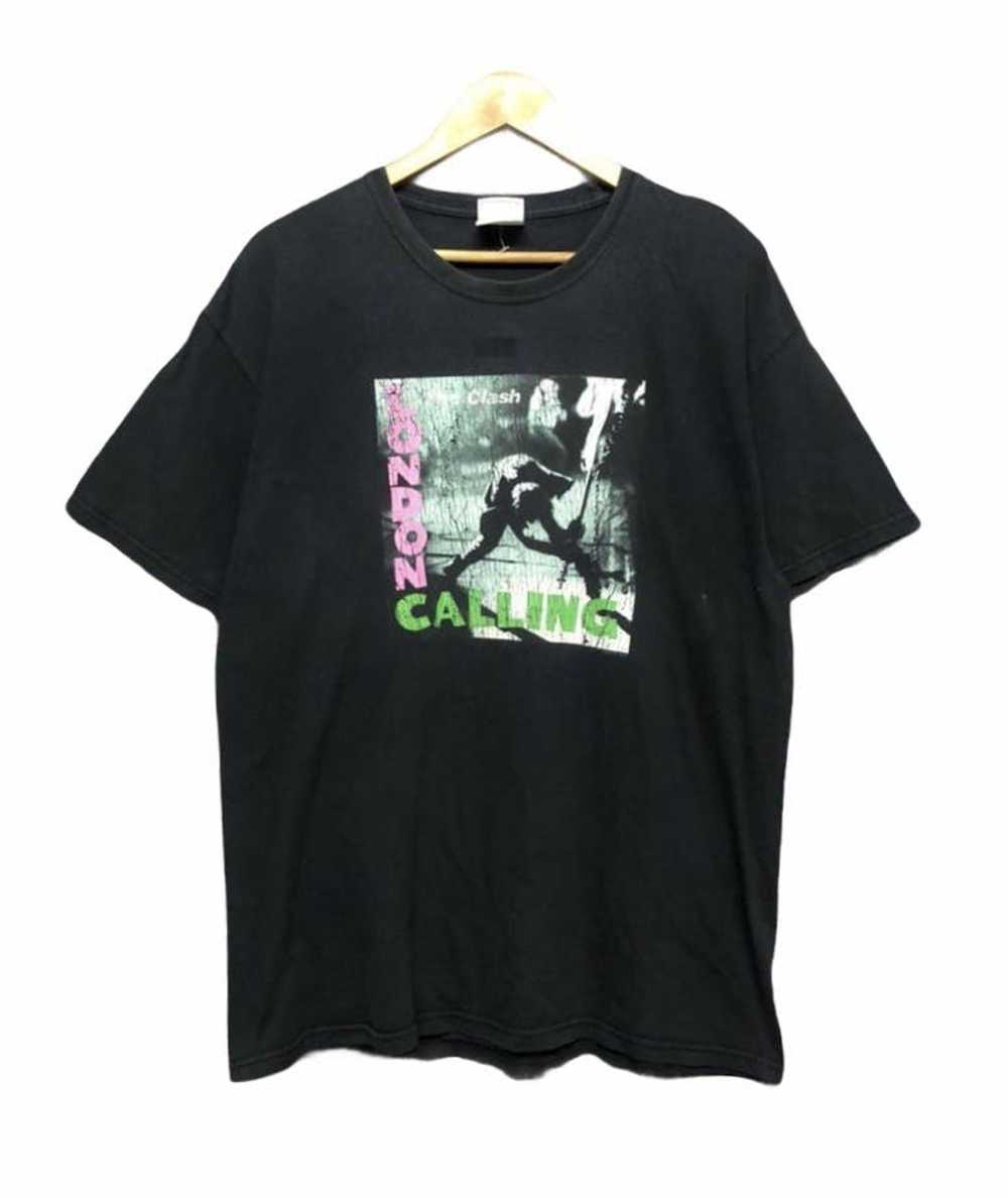 Band Tees × Vintage Vtg The Clash London Calling … - image 1