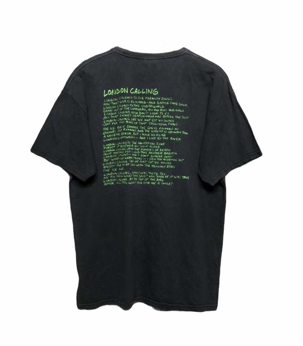 Band Tees × Vintage Vtg The Clash London Calling … - image 3