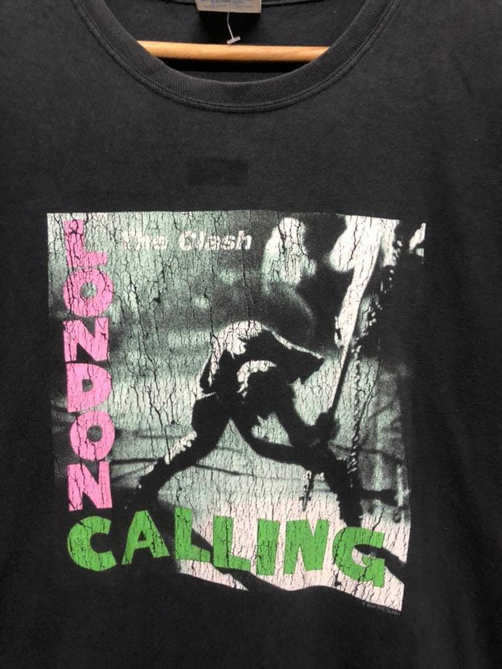 Band Tees × Vintage Vtg The Clash London Calling … - image 6