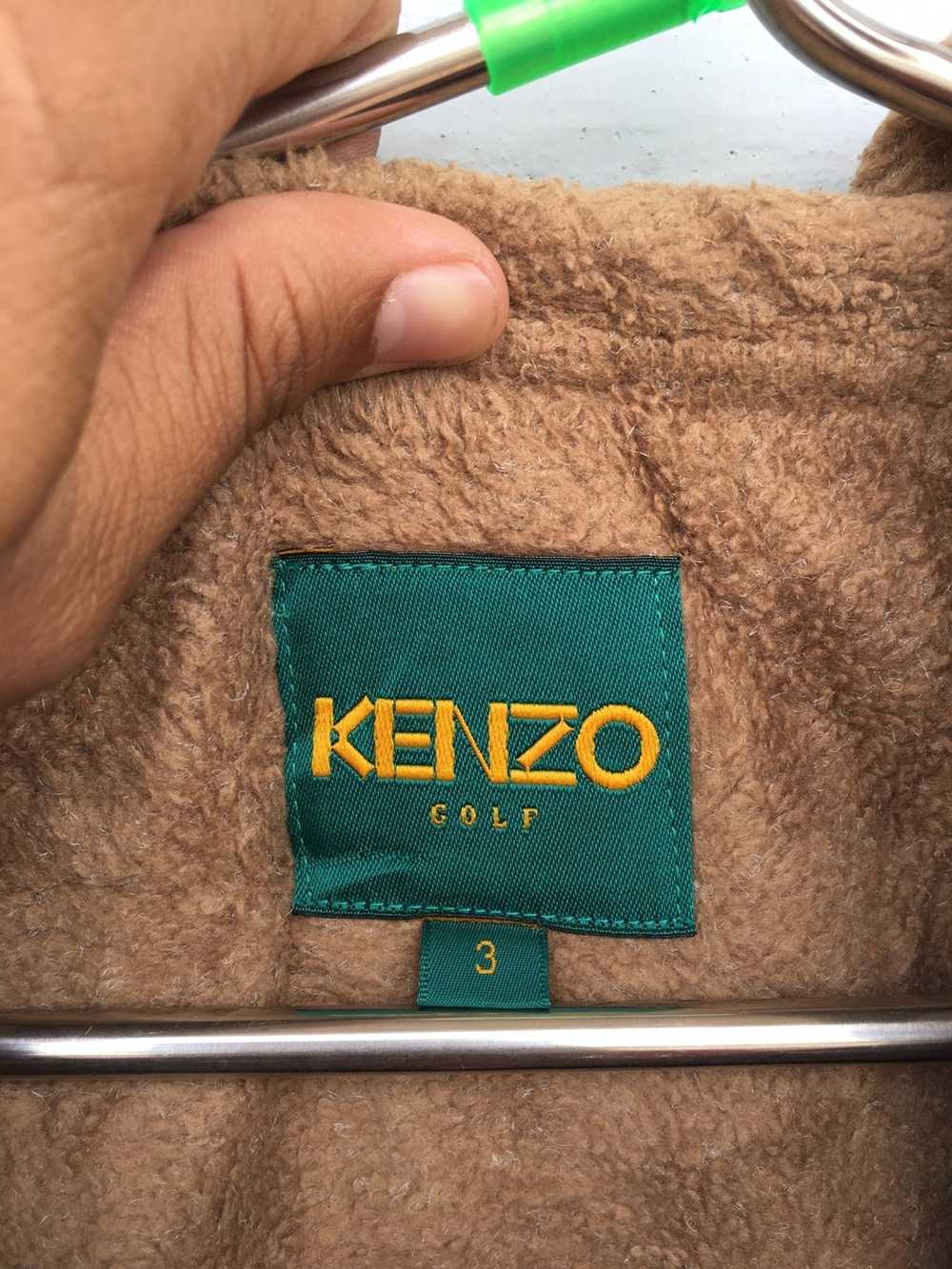 Japanese Brand × Kenzo VINTAGE KENZO GOLF BROWN J… - image 4