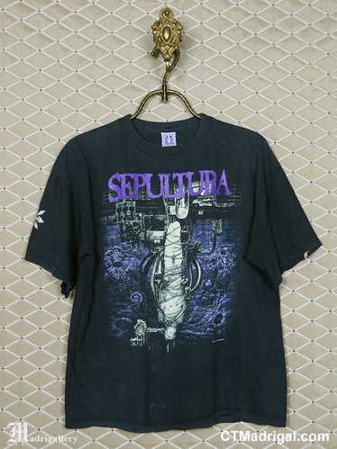 90s SEPULTURA ツアーtシャツ Vintage Sepultura T-shirt 90s - Etsy
