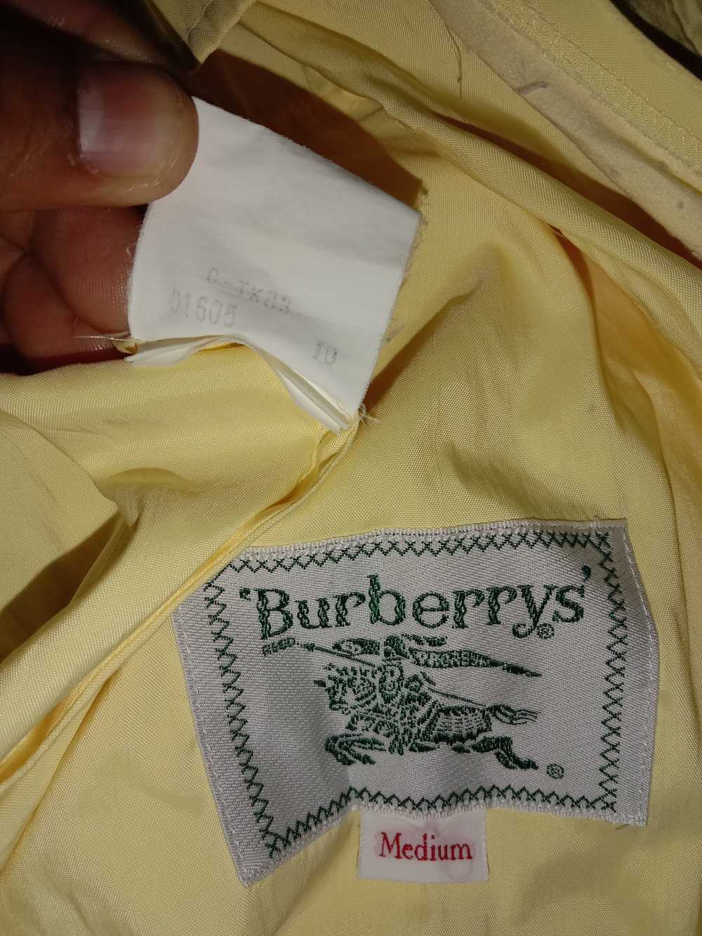 Burberry × Harrington × Vintage Vintage BURBERRY … - image 6
