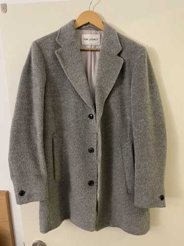 Our Legacy Our Legacy Grey Cilium Wool Classic Coa