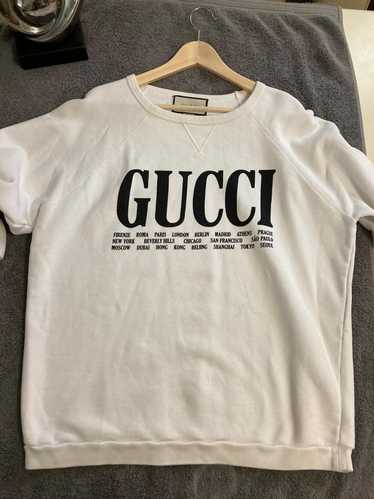 Gucci GUCCI City logo print Sweatshirt trainer Lon