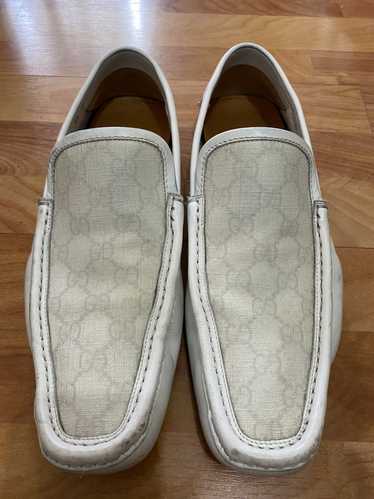 Gucci Gucci GG Supreme Leather Loafers