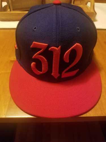 New Era 59Fifty Chain Stitch Chicago Cubs Hat - White, Navy – Hat Club