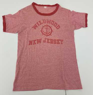 Velva Sheen 1950s Wildwood New Jersey t shirt sin… - image 1