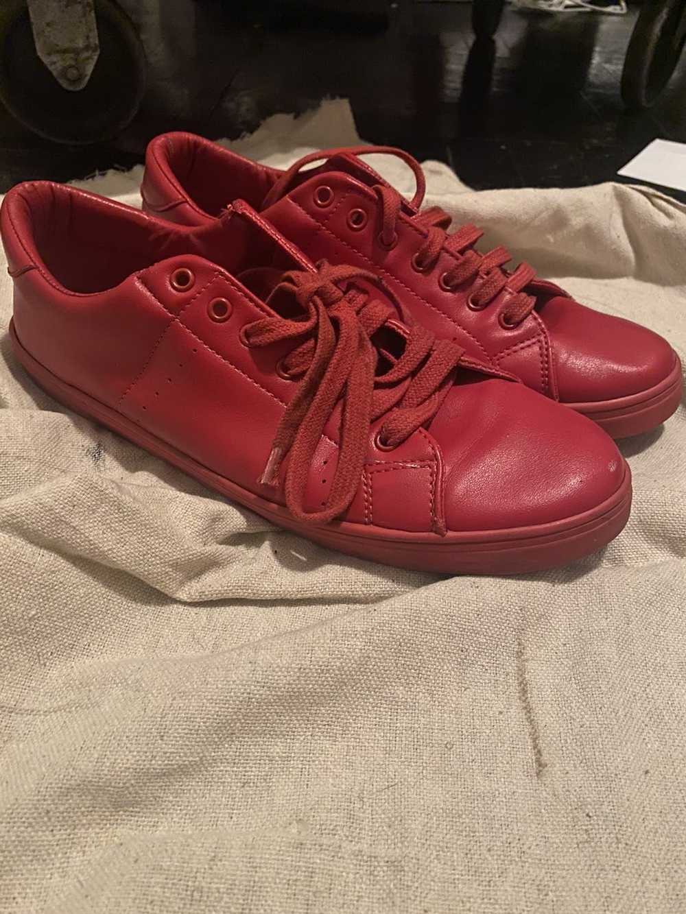 River Island River Island Low Top red sneakers - image 1