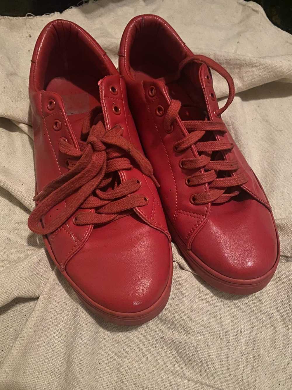 River Island River Island Low Top red sneakers - image 2