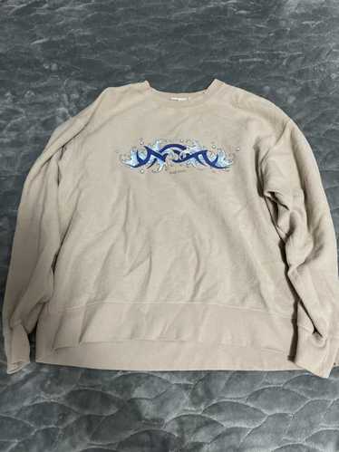 Vintage Vintage Cream Wave Crewneck