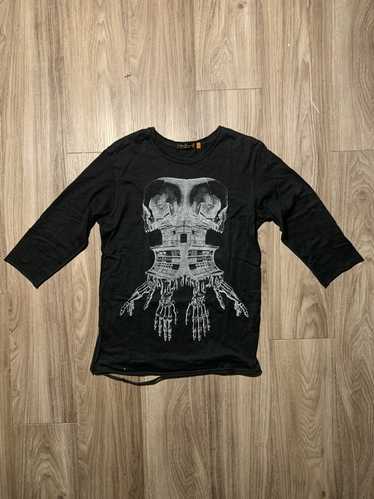 Undercover Undercover Skull Head 3 Quarter shirt