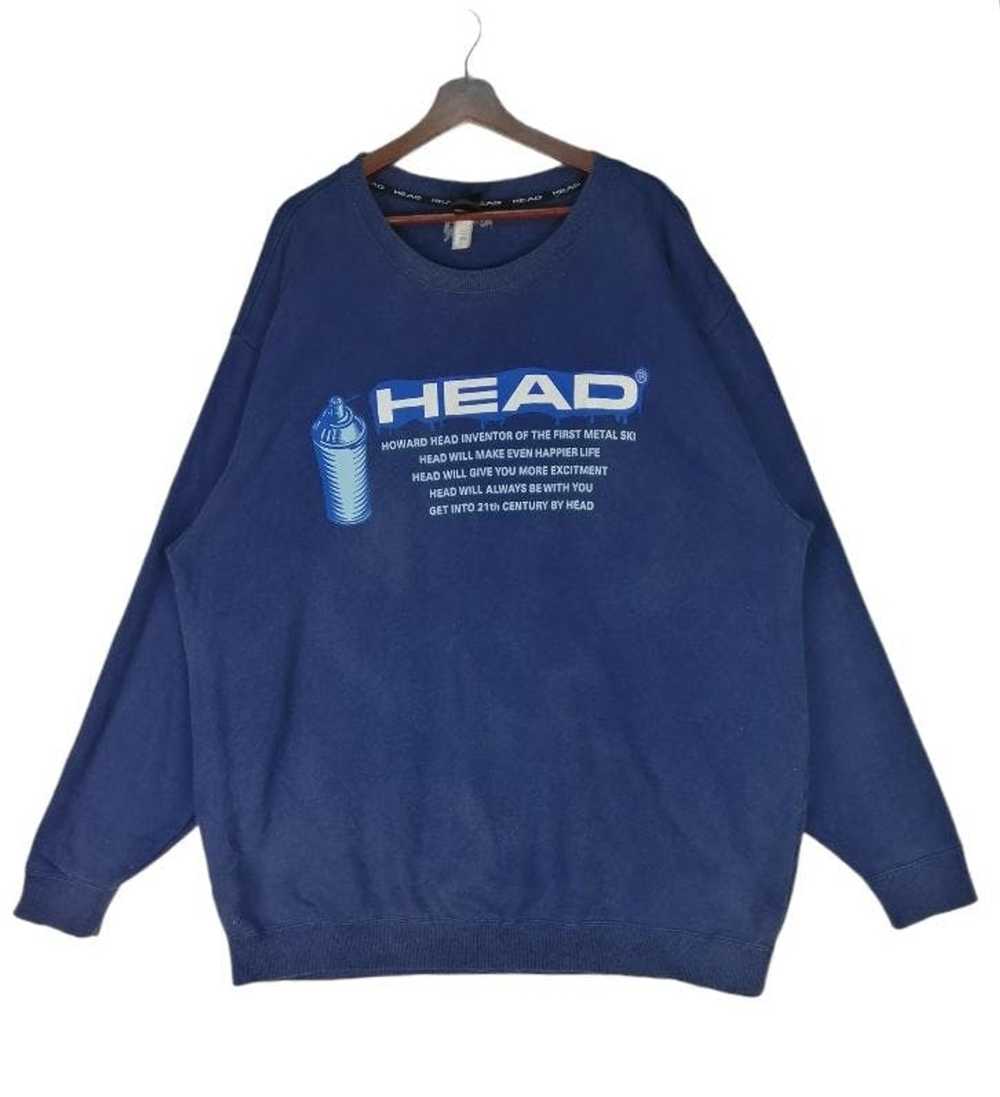 Rare × Vintage Vintage!! 90s Head Big Logo Over S… - image 1