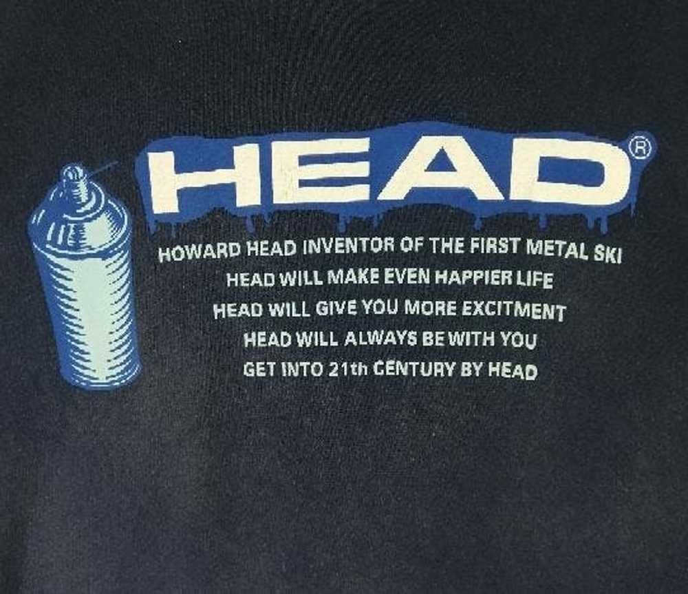 Rare × Vintage Vintage!! 90s Head Big Logo Over S… - image 2